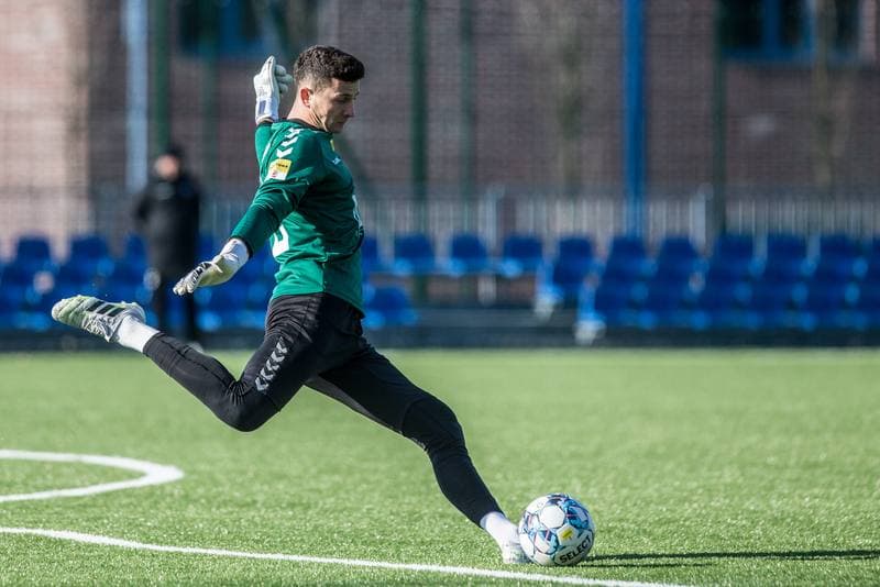Football. Sparing. GKS Katowice - Garbarnia Krakow. 12.02.2022