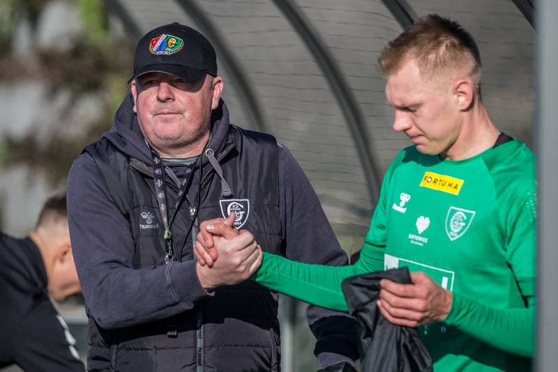 Football. Sparing. GKS Katowice - Garbarnia Krakow. 12.02.2022