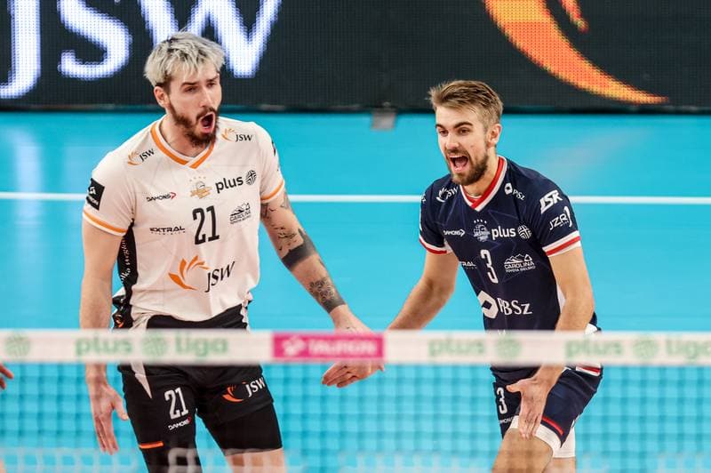 Volleyball. PlusLiga. Jastrzebski Wegiel - PGE Projekt Warszawa. 01.10.2024