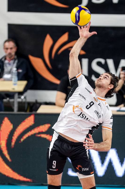 Volleyball. PlusLiga. Jastrzebski Wegiel - PGE Projekt Warszawa. 01.10.2024