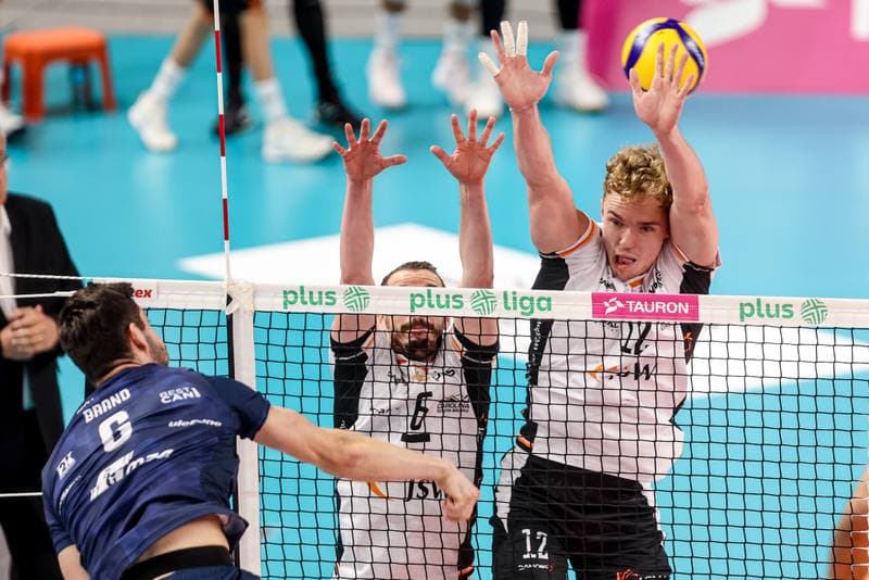 Volleyball. PlusLiga. Jastrzebski Wegiel - PGE Projekt Warszawa. 01.10.2024