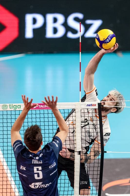 Volleyball. PlusLiga. Jastrzebski Wegiel - PGE Projekt Warszawa. 01.10.2024