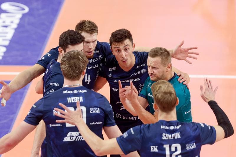 Volleyball. PlusLiga. Jastrzebski Wegiel - PGE Projekt Warszawa. 01.10.2024