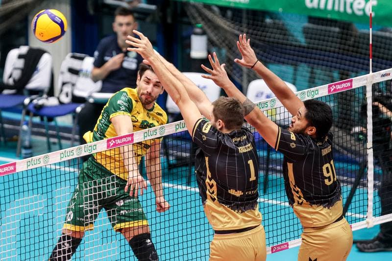 Volleyball. PlusLiga. Aluron CMC Warta Zawiercie - GKS Katowice. 02.10.2024