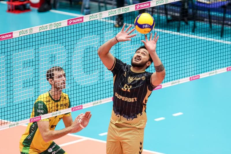 Volleyball. PlusLiga. Aluron CMC Warta Zawiercie - GKS Katowice. 02.10.2024