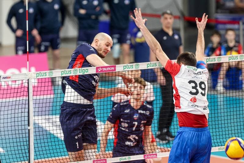 Volleyball. PlusLiga. Nowak-Mosty MKS Bedzin - ZAKSA Kedzierzyn-Kozle. 10.02.2025