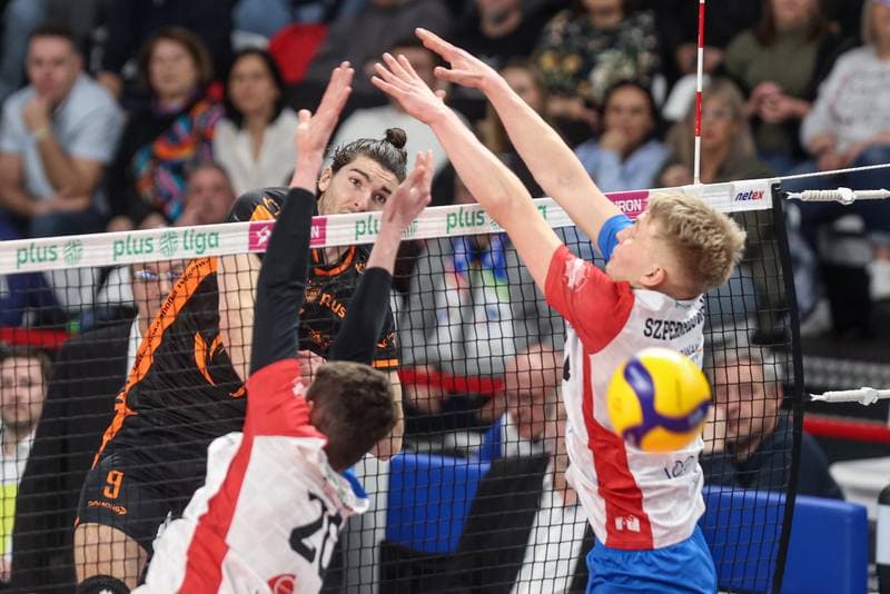 Volleyball. PlusLiga. Nowak-Mosty MKS Bedzin - JSW Jastrzebski Wegiel. 01.03.2025