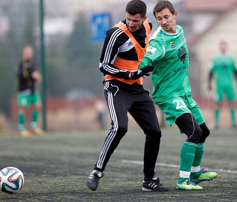 Football. Friendly Match. GKS Belchatow - GKS Katowice. 21.01.2015