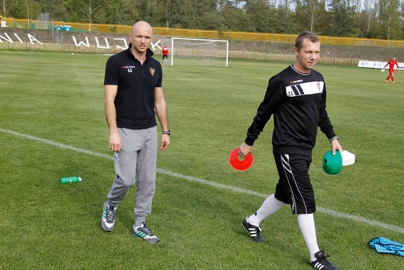 Football. I Liga. Rozwoj Katowice - Zaglebie Sosnowiec. 03.10.2015