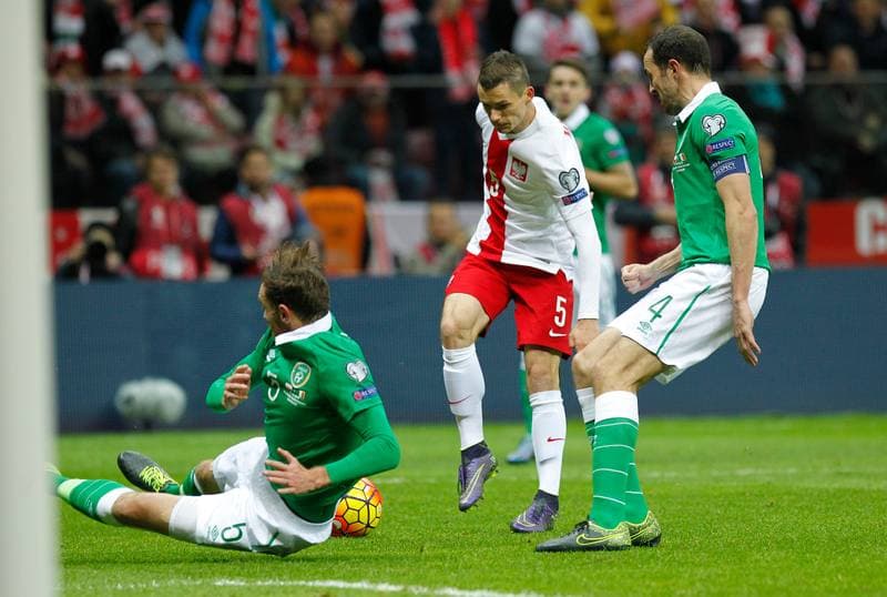 Football. UEFA Euro Qualifiers. Poland - Ireland. 11.10.2015