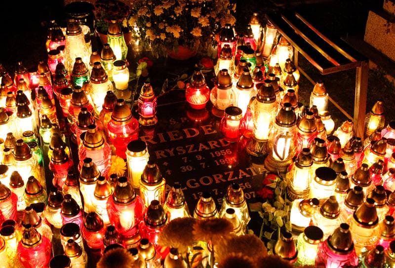 All Saints' Day. Tychy. 01.11.2015