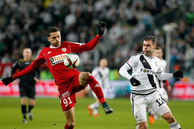 Football. PKO BP Ekstraklasa. Legia Warsaw - Piast Gliwice. 13.12.2015