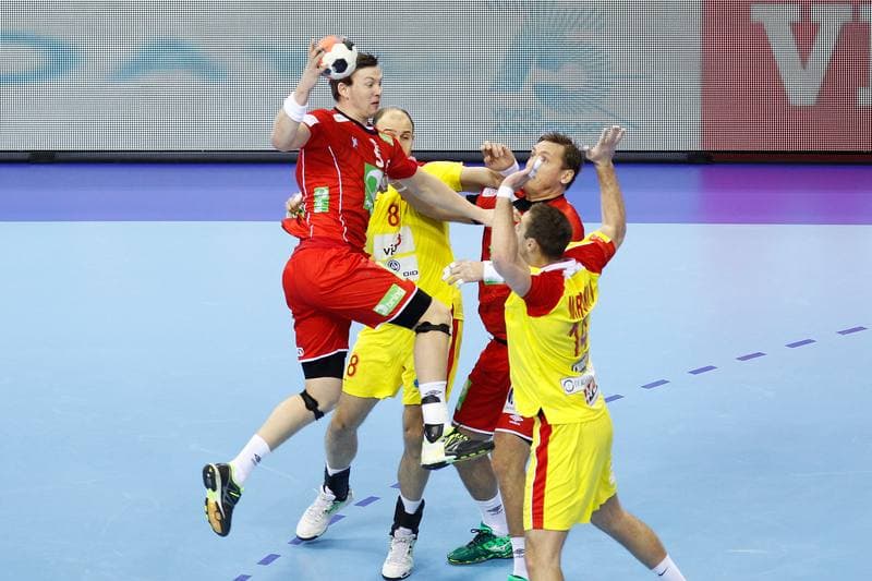Handball. EHF Euro 2016. FYR Macedonia - Norway. 25.01.2016