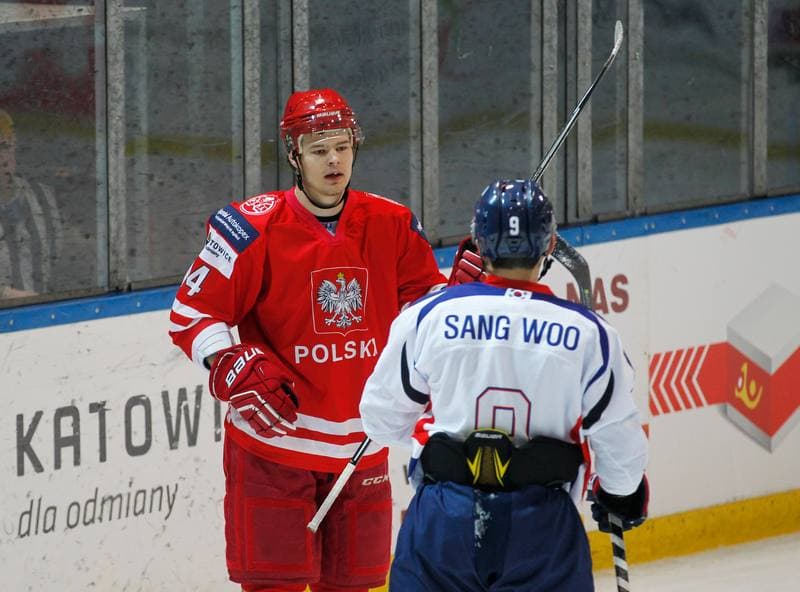 Ice Hockey. International Friendly Match. Poland - Korea. 16.04.2016
