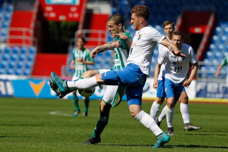 Football. Synot Liga. Banik Ostrava - Bohemians 1905. 07.05.2016