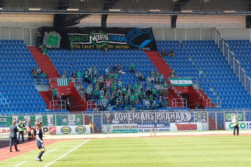 Football. Synot Liga. Banik Ostrava - Bohemians 1905. 07.05.2016