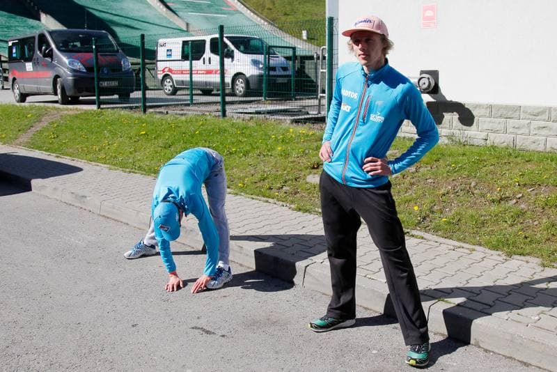Ski Jumping. Poland national team. Training. 12.05.2016
