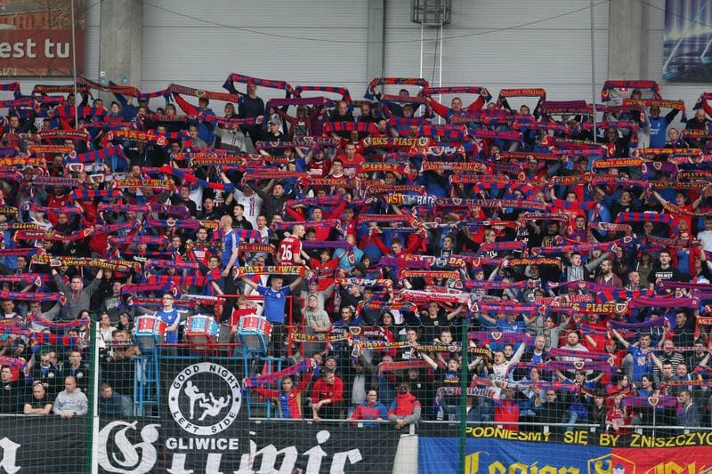 Football. Ekstraklasa. Piast Gliwice - Zaglebie Lubin. 15.05.2016