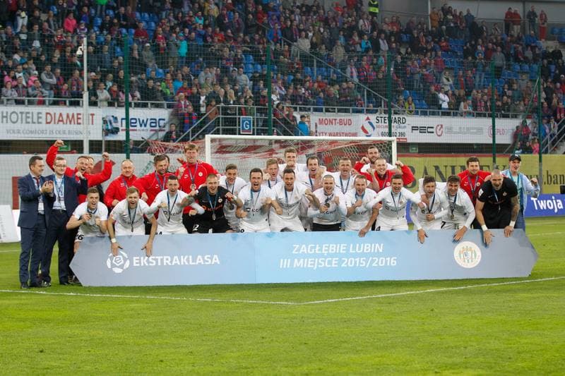 Football. Ekstraklasa. Piast Gliwice - Zaglebie Lubin. 15.05.2016