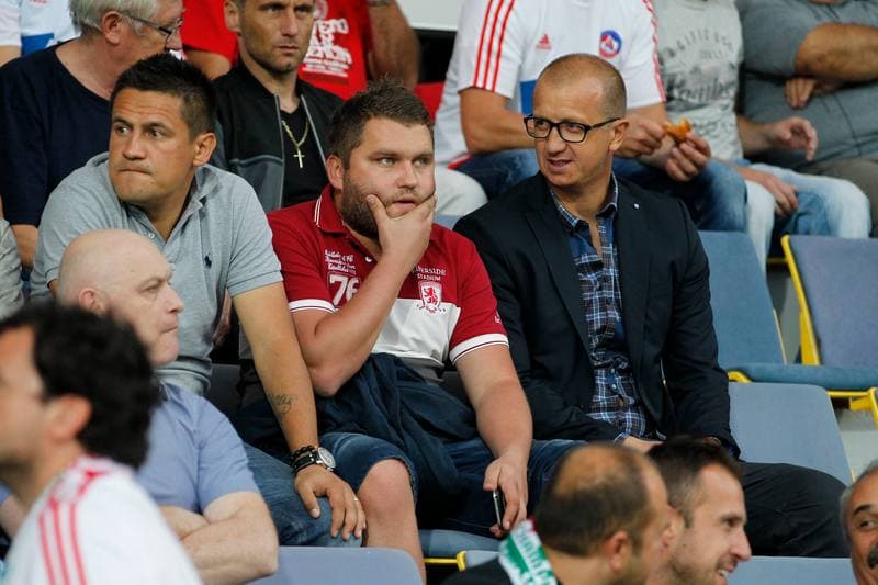 Football. Champions League. AS Trencin - Olimpija Ljubljana. 20.07.2016
