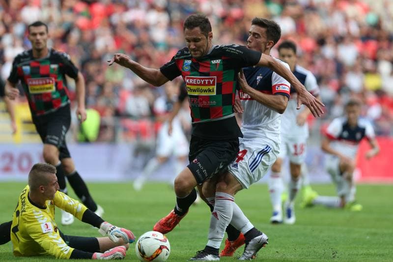 Football. I liga. GKS Tychy - Gornik Zabrze. 14.08.2016