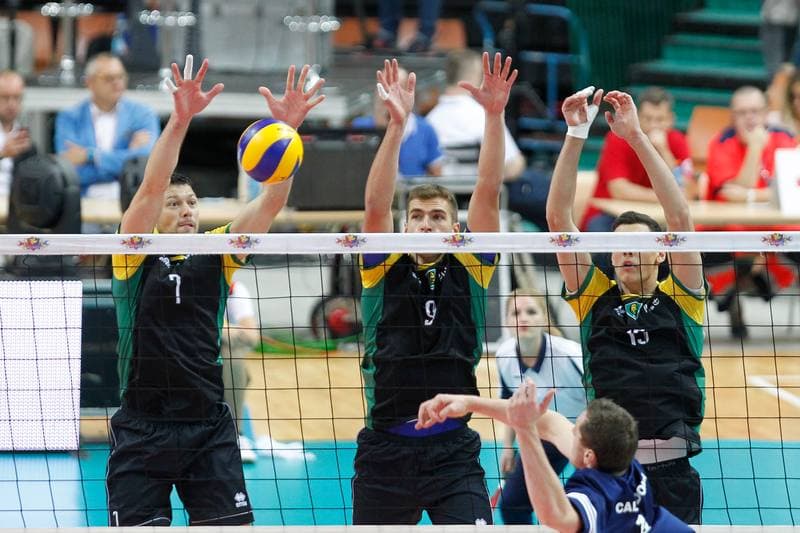 Volleyball. Sparing. GKS Katowice - Calzedonia Verona. 11.09.2016