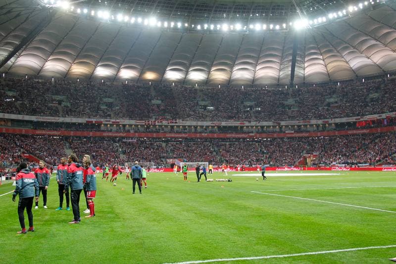 Football. World Cup Qualifiers. Poland - Denmark. 08.10.2016