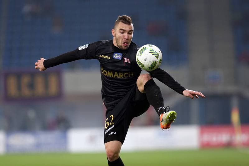 Football. Lotto Ekstraklasa. Piast Gliwice - Cracovia Krakow. 18.11.2016