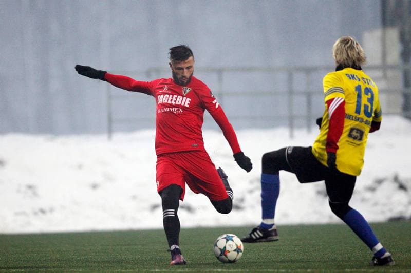 Football. Sparing. Zaglebie Sosnowiec - BKS Stal Bielsko-Biala. 01.02.2017