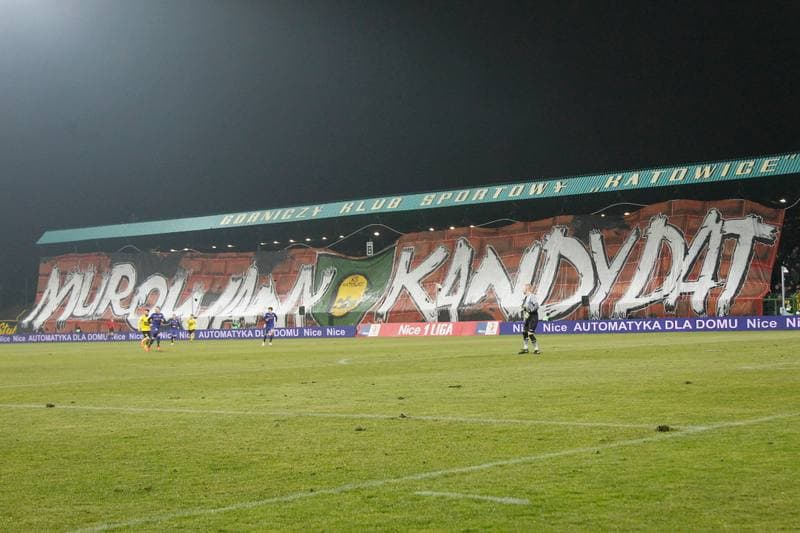 Football. Nice I Liga. GKS Katowice - Stomil Olsztyn. 10.03.2017