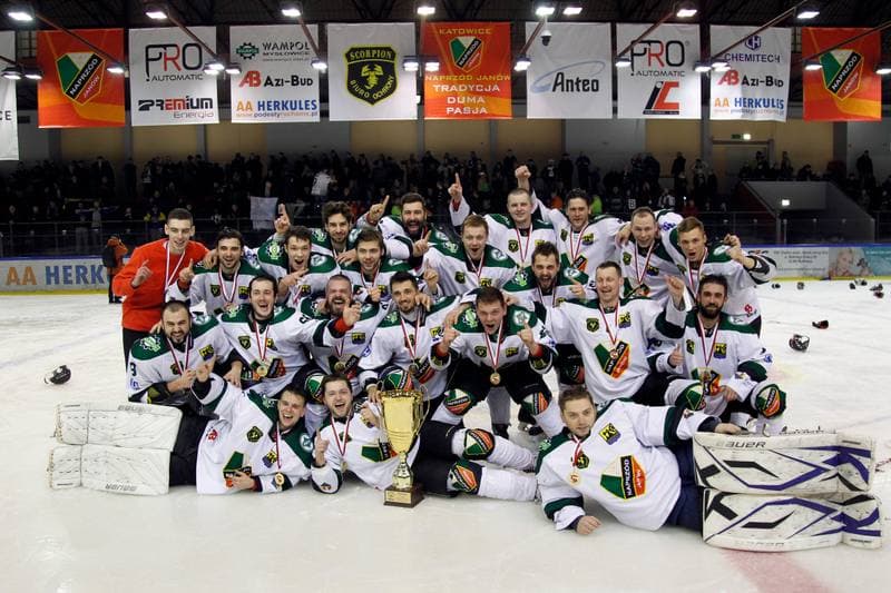 Ice Hockey. I Liga. Naprzod Janow - Zaglebie Sosnowiec. 12.03.2017