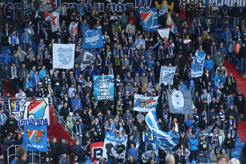 Football. Fortuna Narodni Liga. MFK Vitkovice - Banik Ostrava. 10.05.2017