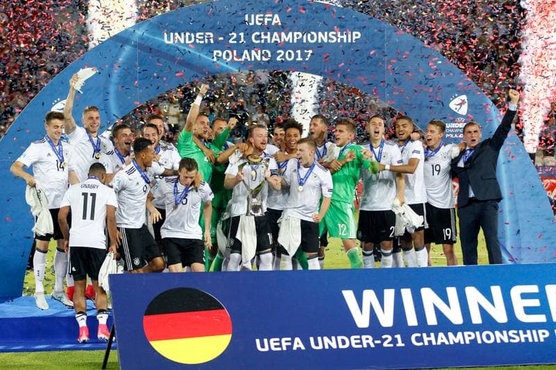 Football. UEFA European U21 Championship. Germany - Spain. 30.06.2017