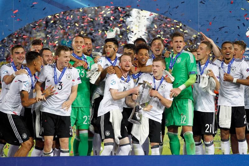 Football. UEFA European U21 Championship. Germany - Spain. 30.06.2017