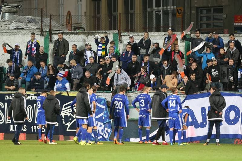 Football. HET Liga. Bohemians 1905 Praha - Banik Ostrava. 13.10.2017
