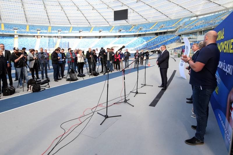 Athletics. Memorial Kamili Skolimowskiej. Press Conference. 17.10.2017