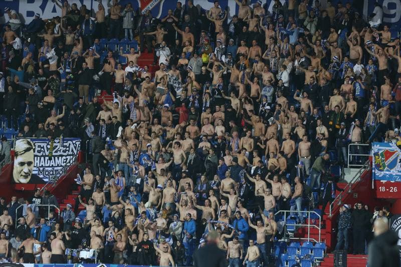 Football. Het Liga. Banik Ostrava - MFK Karvina. 25.11.2017