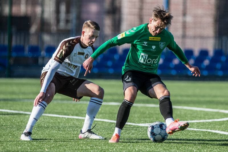 Football. Sparing. GKS Katowice - Garbarnia Krakow. 12.02.2022