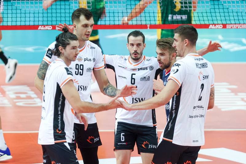 Volleyball. AL-KO Superpuchar Polski. Jastrzebski Wegiel - Aluron CMC Warta Zawiercie. 25.09.2024
