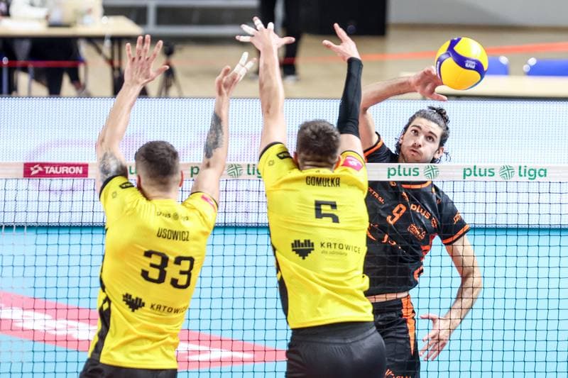 Volleyball. PlusLiga. GKS Katowice - Jastrzebski Wegiel. 28.09.2024