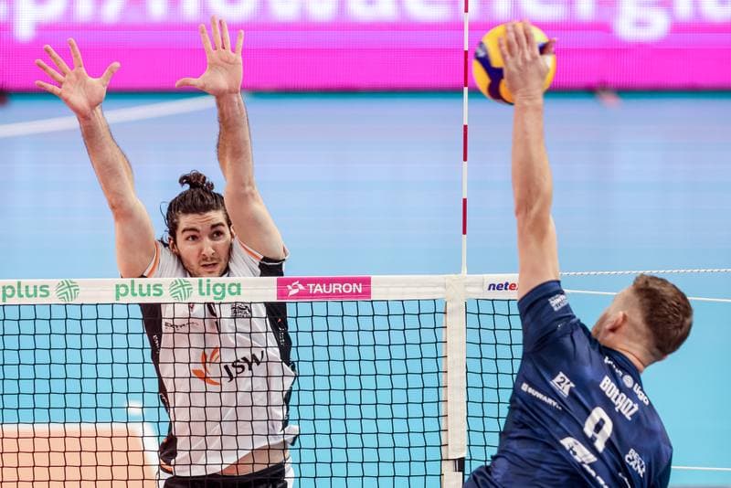 Volleyball. PlusLiga. Jastrzebski Wegiel - PGE Projekt Warszawa. 01.10.2024