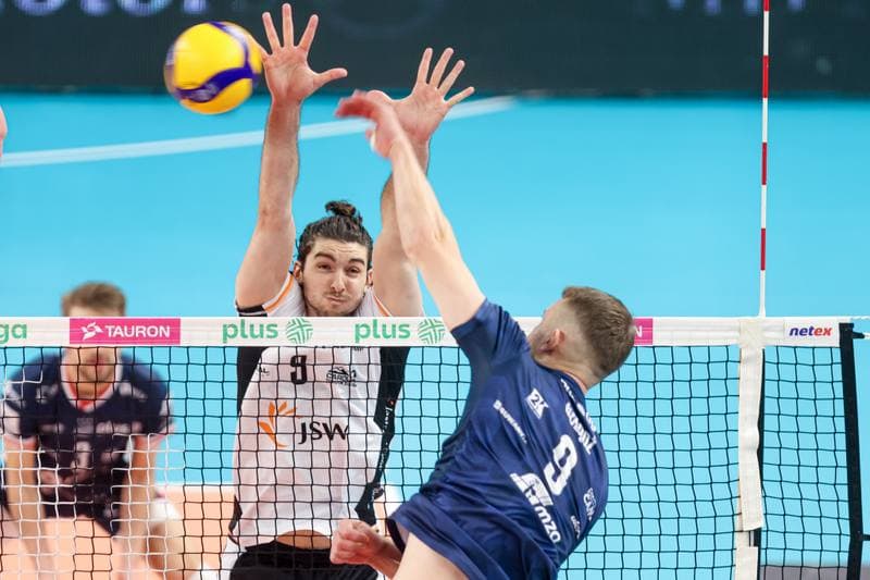 Volleyball. PlusLiga. Jastrzebski Wegiel - PGE Projekt Warszawa. 01.10.2024