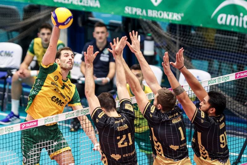 Volleyball. PlusLiga. Aluron CMC Warta Zawiercie - GKS Katowice. 02.10.2024
