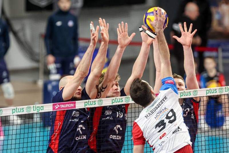 Volleyball. PlusLiga. Nowak-Mosty MKS Bedzin - ZAKSA Kedzierzyn-Kozle. 10.02.2025