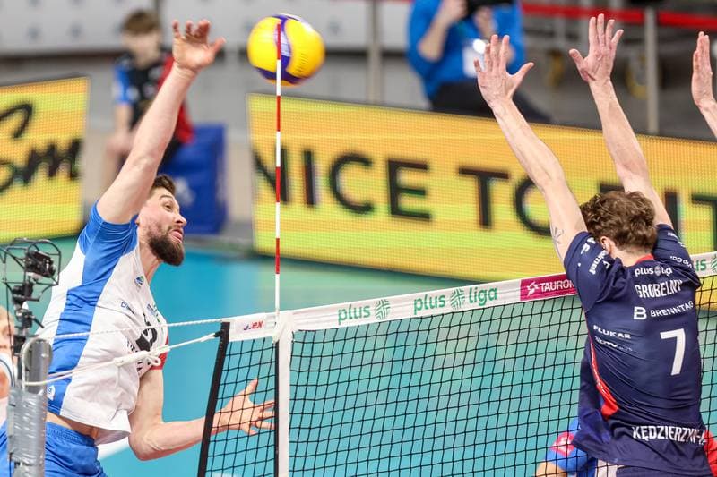 Volleyball. PlusLiga. Nowak-Mosty MKS Bedzin - ZAKSA Kedzierzyn-Kozle. 10.02.2025
