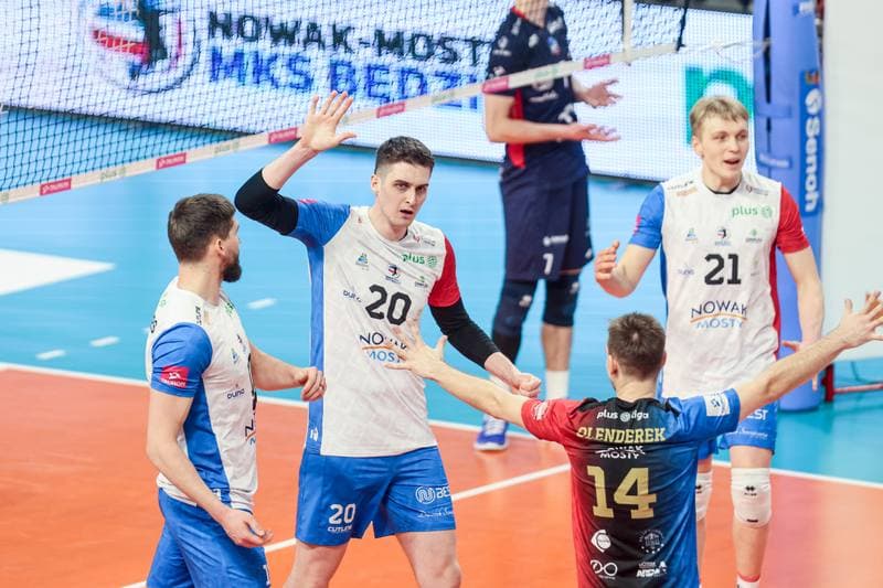 Volleyball. PlusLiga. Nowak-Mosty MKS Bedzin - ZAKSA Kedzierzyn-Kozle. 10.02.2025