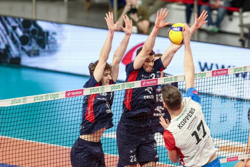 Volleyball. PlusLiga. Nowak-Mosty MKS Bedzin - ZAKSA Kedzierzyn-Kozle. 10.02.2025