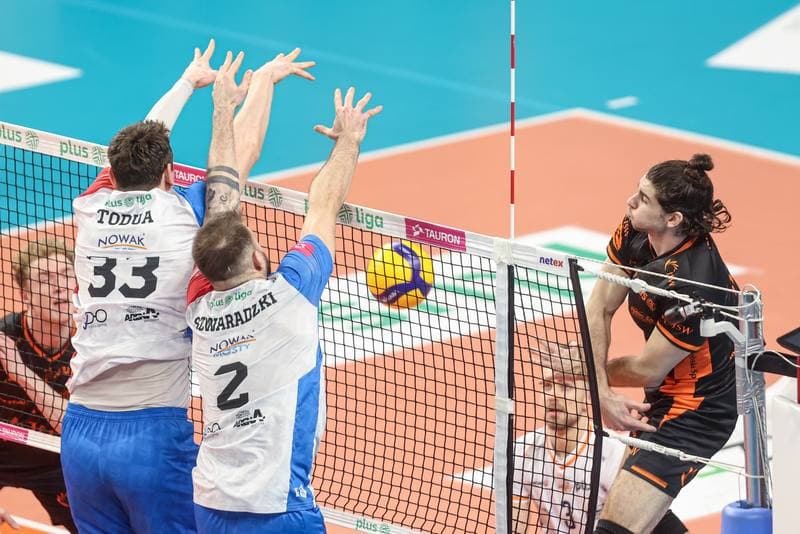 Volleyball. PlusLiga. Nowak-Mosty MKS Bedzin - JSW Jastrzebski Wegiel. 01.03.2025