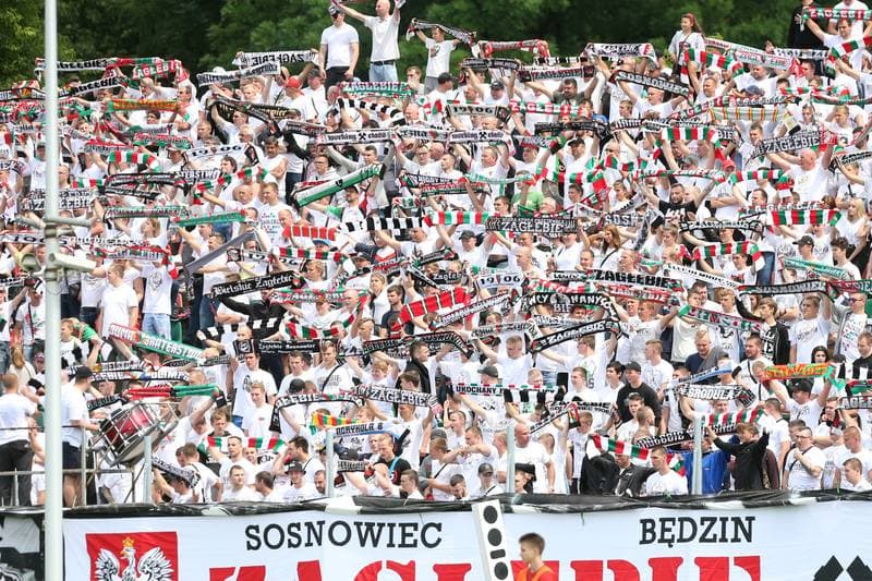 Football. Nice I Liga. Zaglebie Sosnowiec - GKS Tychy. 03.06.2018