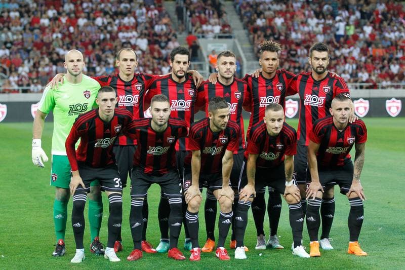 Football. UEFA Champions League. Spartak Trnava - Legia Warsaw. 31.07.2018